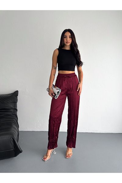 winmoda Satin Pants / Crinkle Satin Pants / Krinkil Satin Pants /Krash Satin