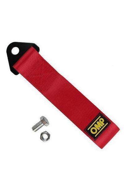 Choice Red Car Towing Rope Modification Bumper Hook Front Bumper Tow Rope Car Head Car Towing Strap Floatin