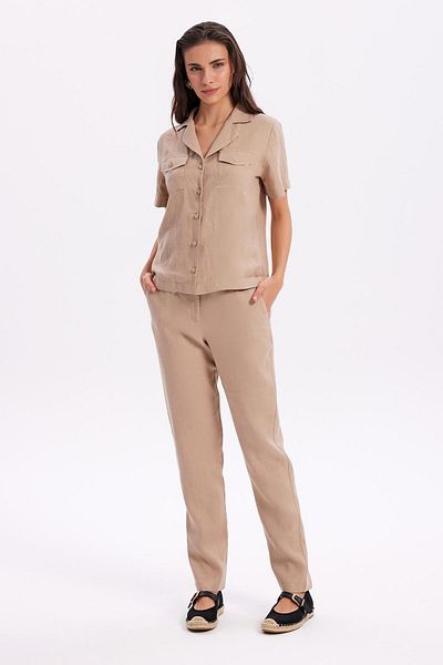 Masha Kate Linen Relaxed Cut Pants