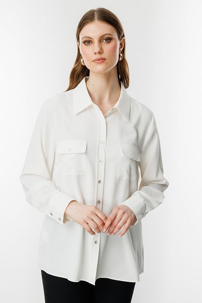 Ekol Buttoned Shirt with Cover Pockets