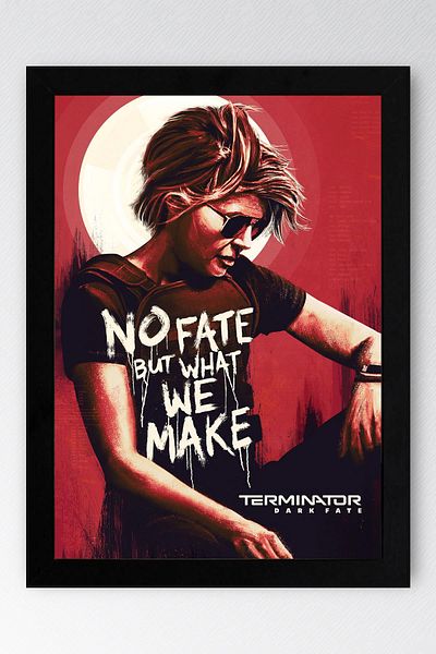 Saturn Pictură înrămată Terminator Dark Fate - Pictură poster film Terminator