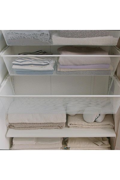 erorex Insert with compartments, light grey, 35x24x14 cm