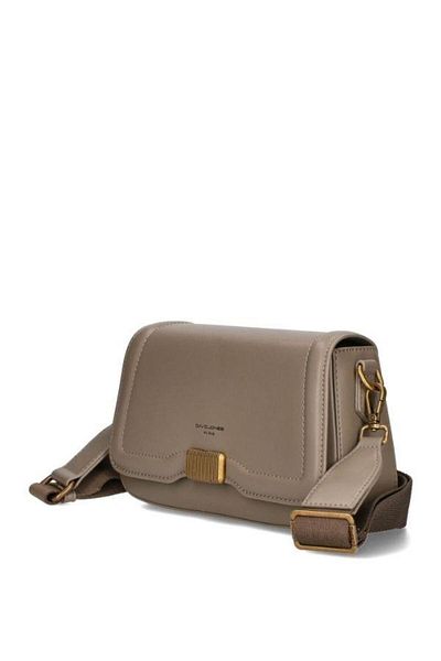 David Jones Gray Women's Shoulder Bag