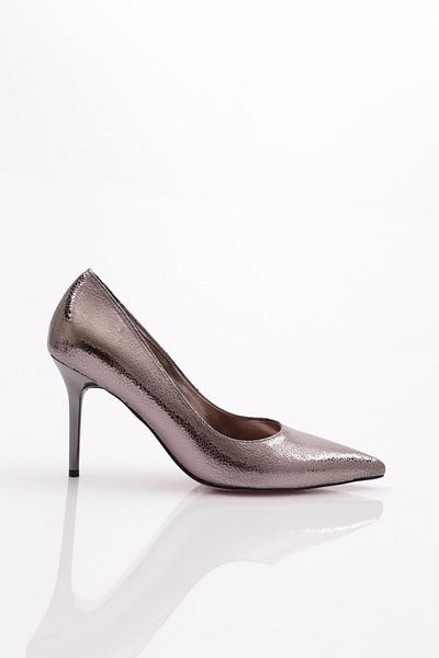 DGN 3725 Pantofi cu toc de damă Platinum Pomegranate