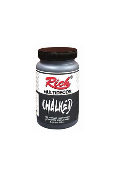 Rich Multi Decor Chalked Boya 250 ml Antrasit 4606