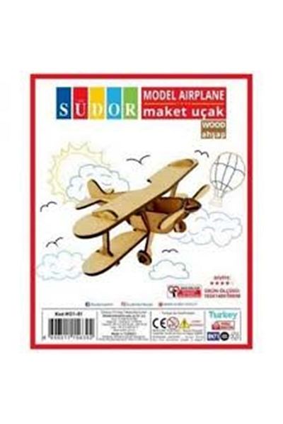 Südor Airplane Designed Wooden Model
