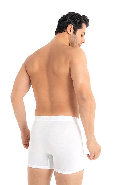 Jiber Ανδρικά Modal Cotton 3 τεμαχίων White Boxer 289