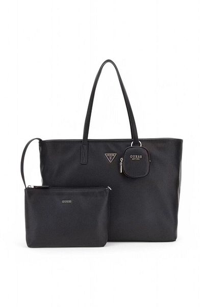 Guess Чанта за рамо POWER PLAY LARGE TECH TOTE, черна, HWBG9006240-BLA