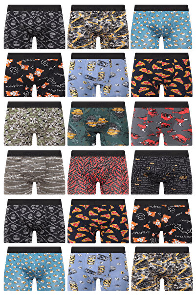 CNT 20 Ανδρικά Boxers - Ειδικό Μυστικό Πακέτο με Τυχαίο Μοτίβο Έκπληξης