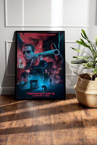 Saturn Pictură cu cadru Terminator - Pictură poster film Terminator