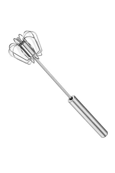 MyBru Semi-Automatic Hand Whisk with Stainless Steel Spring