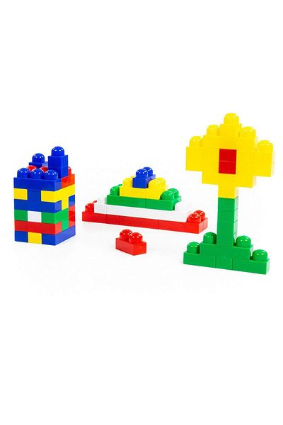Kelebek Oyuncak Polesie 6660 Junior Design Blocks (69 Pieces)