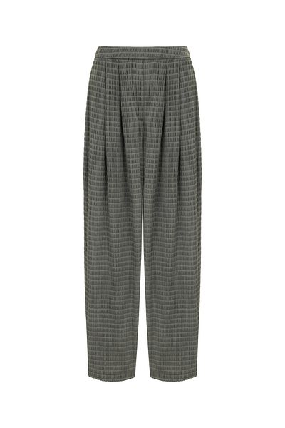 Nocturne High Waist Textured Trousers