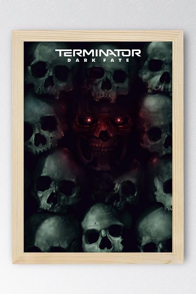 Saturn Pictură înrămată Terminator Dark Fate - Pictură poster film Terminator