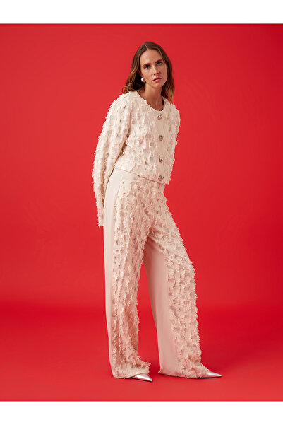 Nocturne Tasseled Wide Leg Trousers