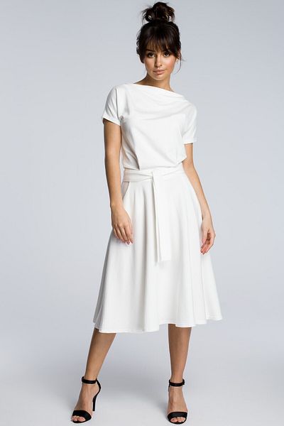 BEWEAR Midi dress with a flared bottom