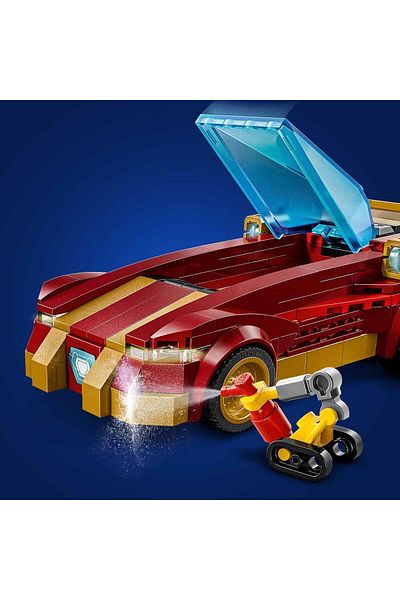 LEGO Marvel Iron Man and Black Panther - Red Hulk Trolley