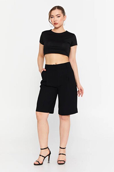 KAMEYA PİLELİ BERMUDA ŞORT 25S20732