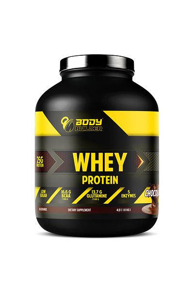 Body Builder Whey Protein, Chocolate, 4 LB