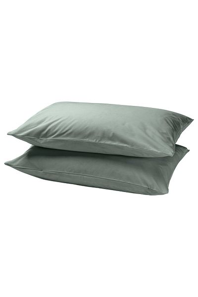 erorex غطاء وسادة، رمادي-أخضر، 50×80 سم