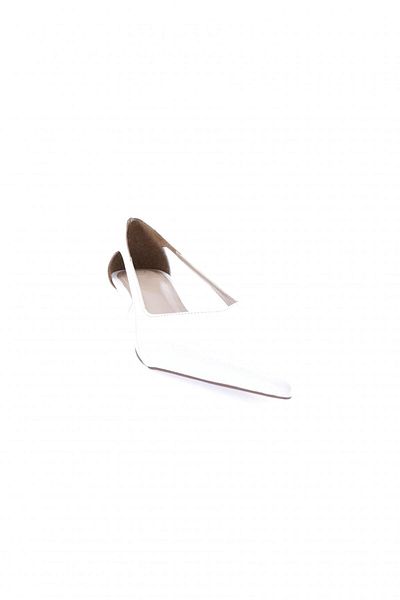 DGN Y4200-23Y Women's Pointed Toe Open Side Detailed Low Heel Shoes