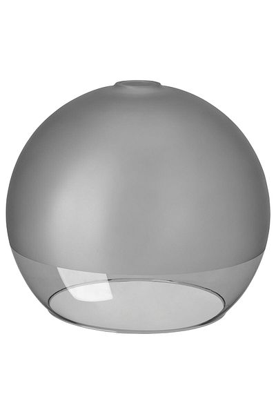 erorex Pendant lamp shade, frosted glass/grey, 30 cm