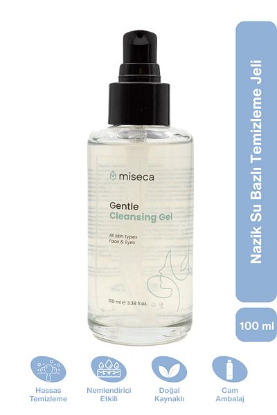 miseca Gentle Water Based Gentle Cleansing Gel 100 ml |   All Skin Types
