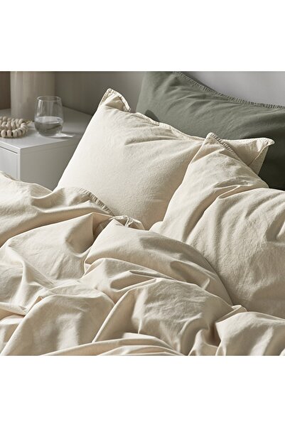 erorex Duvet cover and pillowcase, natural, 150x200/50x80 cm