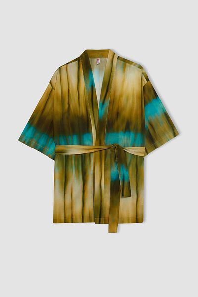 DeFacto Baumwollkimono - Muster „Fall in Love“, D0453AX24SM