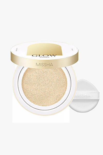 Missha Işıltılı ve Cam Cilt Görünüm Sunan Hafif Dokulu Cushion Glow Cushion SPF40++ PA++ (No.21N)