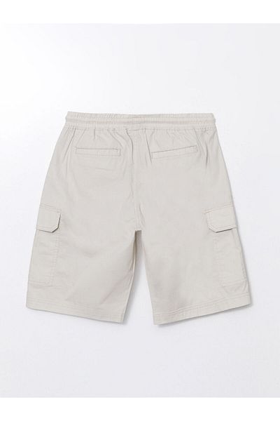 LC Waikiki Ανδρικό σορτς Cargo XSIDE Beige Comfortable Fit