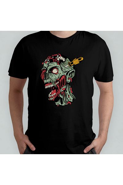 Pixxa Μπλουζάκι Walking Dead Zombie - 100% βαμβάκι, μοντέλο 1