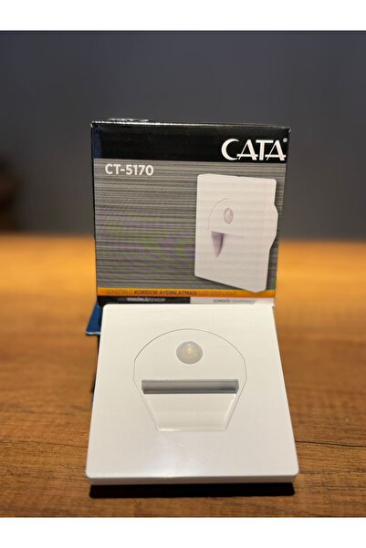 Cata CT5170 SENSÖRLÜ KORİDOR AYDINLATMASI BEYAZ KASA GÜNIŞIĞI