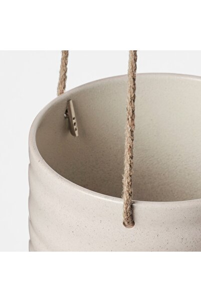 erorex Hanging planter, light grey, 12 cm