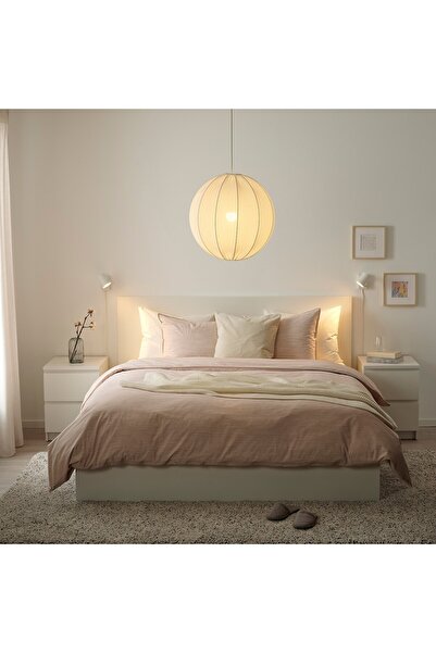 erorex Pendant lamp shade, round white, 50 cm