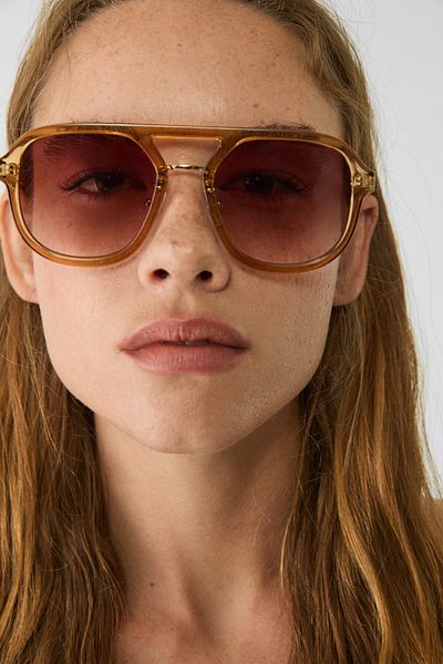 Stradivarius Double bridge sunglasses