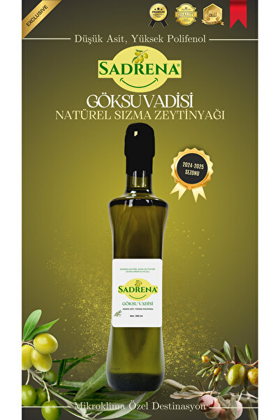 Sadrena GÖKSU VADİSİ Premium Natürel Sızma Zeytinyağı 500 ml