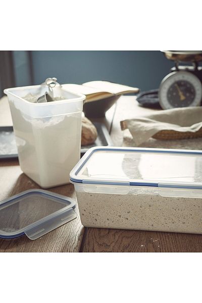 erorex Food container, rectangular/plastic, 4.2 l