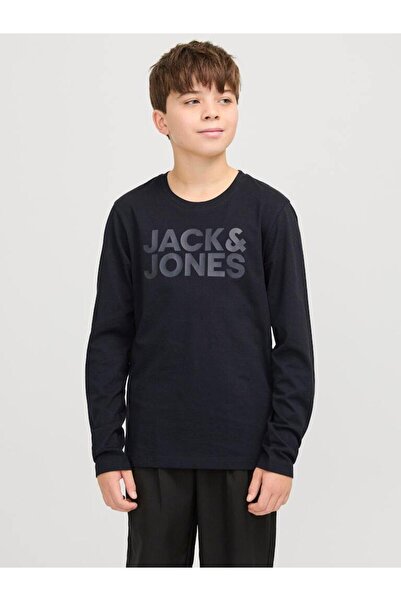 Jack & Jones JJECORP LOGO TEE LS CREW NECK JNR Çocuk Tshirt