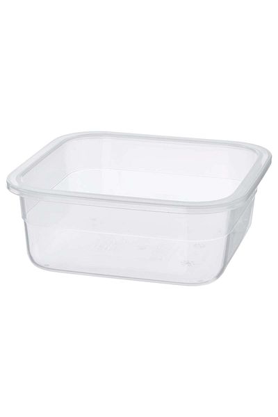 erorex Food container, square/plastic, 750 ml