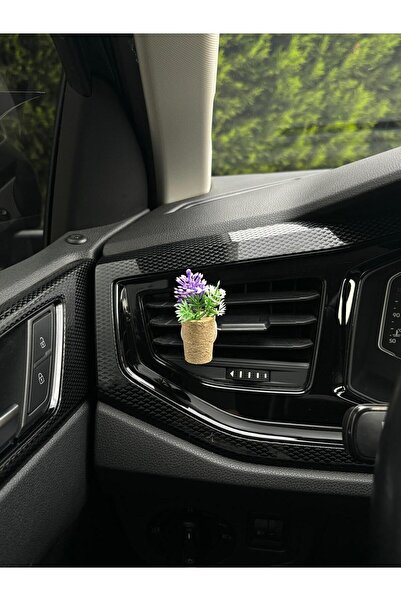 Genel Markalar Mor-Yeşil Çiçek Bitki Mantar Oto Araba Klima Kokusu Havalandır...