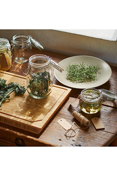 erorex Jar with lid, clear glass, 0.5 l