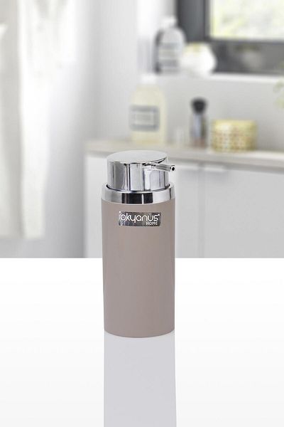 Okyanus Home Στρογγυλός διανομέας υγρού σαπουνιού Mink Chrome