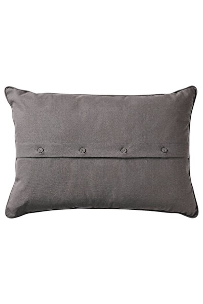 IKEA SKUGGNÄVA Cushion, white/grey, 40 x 58 cm