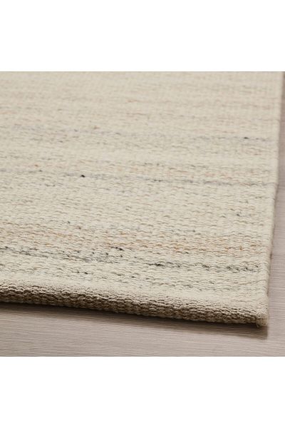 erorex Rug, flatwoven, beige, 80x150 cm