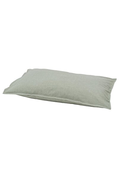 Generic Pillowcase, green/striped, 50x80 cm