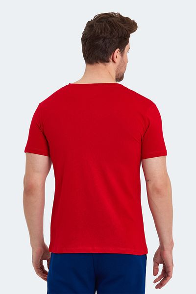 Slazenger Sargon Ktn Men's T-shirt Red