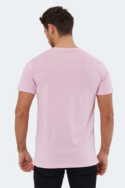 Slazenger Sector Ανδρικό T-shirt Ανοιχτό ροζ