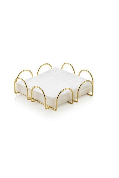 Metallica Concept Stainless Gold Colored Napkin Holder