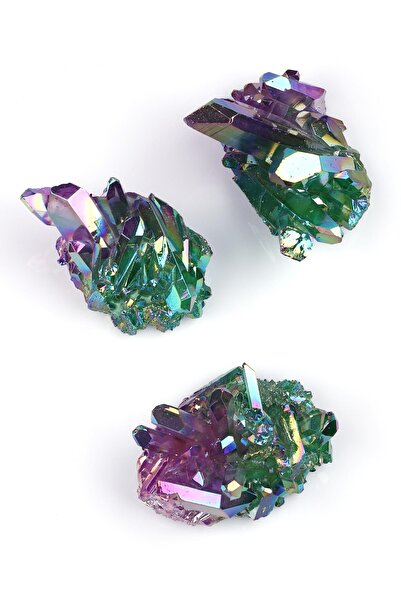 Alibaba Doğaltaş Aura Kuvars Doğal Taş Parça